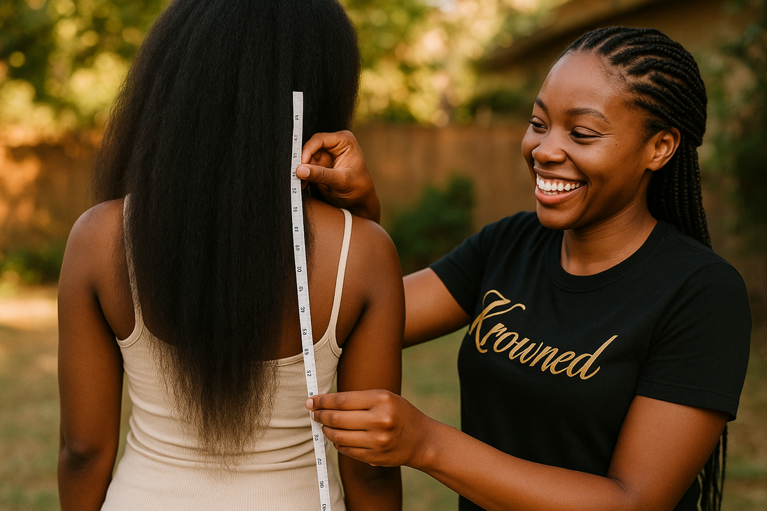 ✨ What’s YOUR hair goal length? ✨