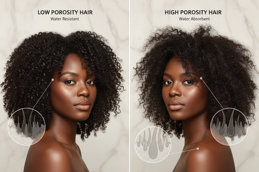 Low Porosity Hair vs High Porosity Hair